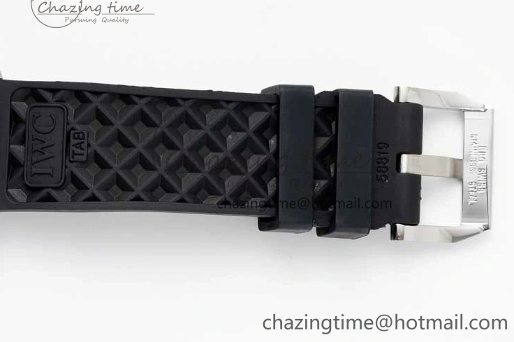 MIROTIME 0131 Aquatimer Automatic SS RSF 1:1 Best Edition White Orange Dial on Black Rubber Strap A Supportive 7069